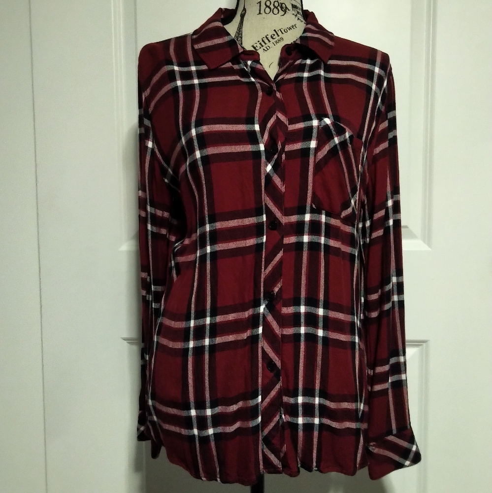 Rails Flannel Button Down Shirt - Size L